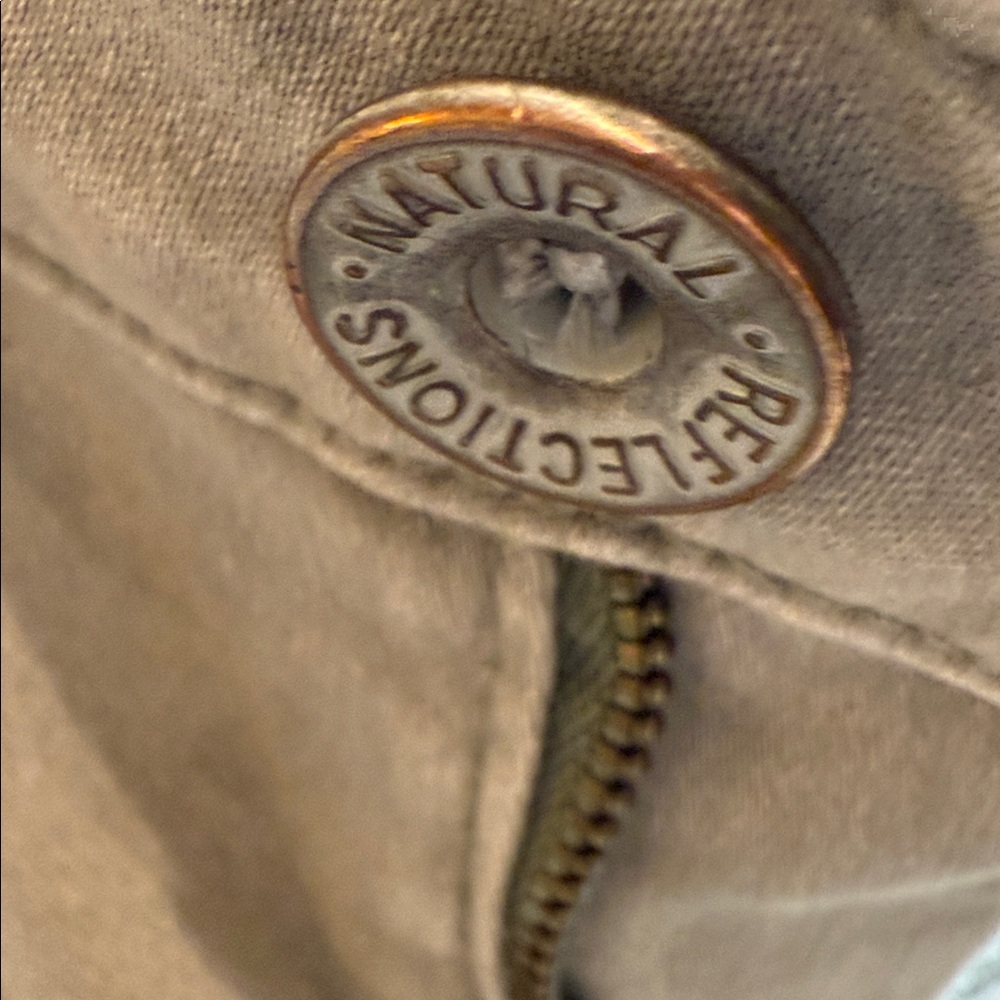 Natural Jean Look Pedal Pushers Capris Size 10 - Picture 7 of 9